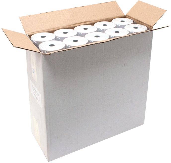 Kassarol duplo, breedte 76 mm, diameter +/- 70 mm, asgat 12 mm, lengte 25 m, wit-geel