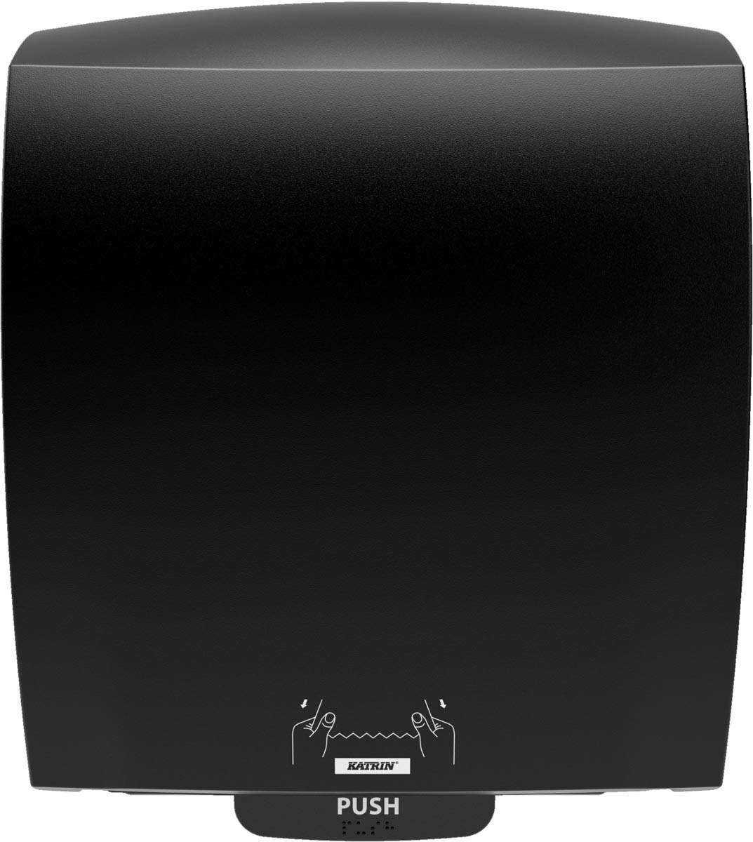 Katrin handdoekroldispenser 82070, zwart