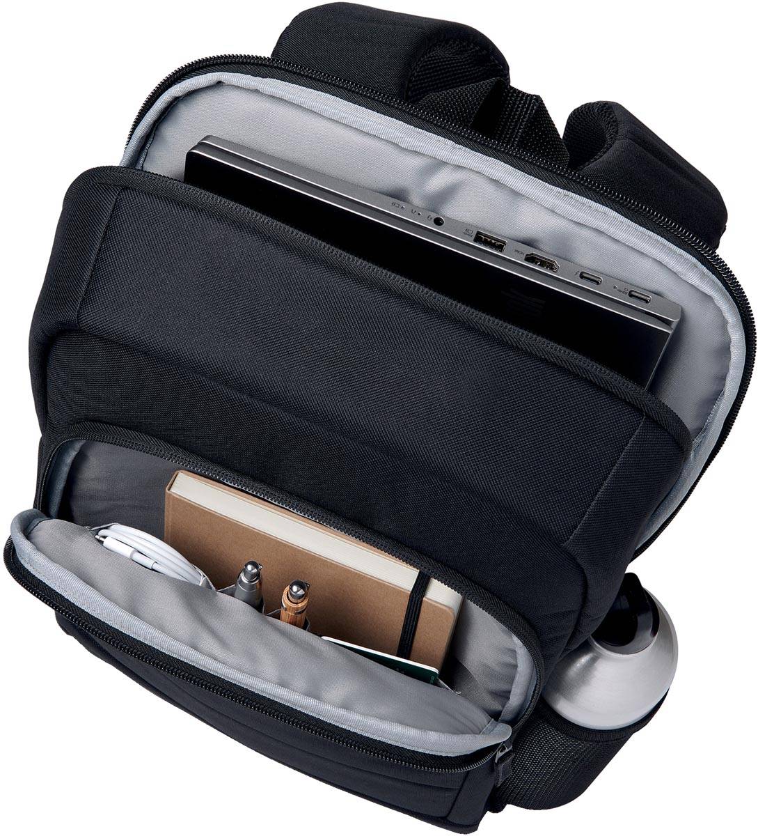 Kensington EQ laptoprugzak voor 16 inch laptops, zwart