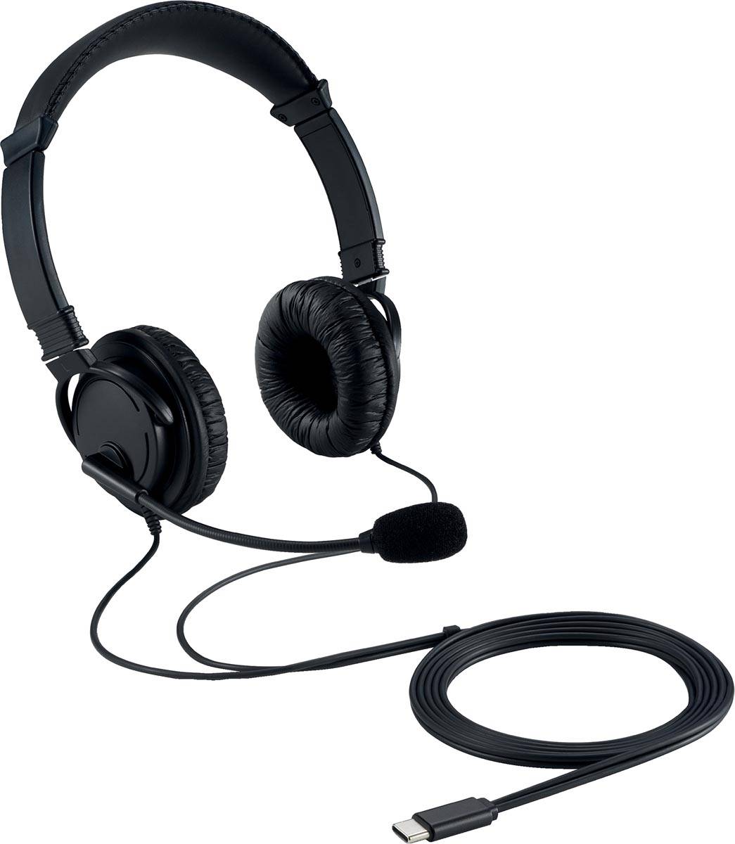 Kensington Headset USB-C Hi-Fi, met microfoon