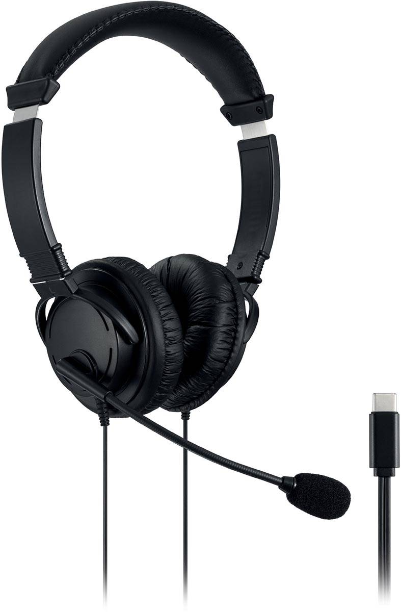 Kensington Headset USB-C Hi-Fi, met microfoon