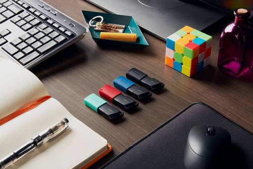 Kingston Technology DataTraveler Exodia M 128 GB, USB 3.2 Gen 1 (zwart + rood)