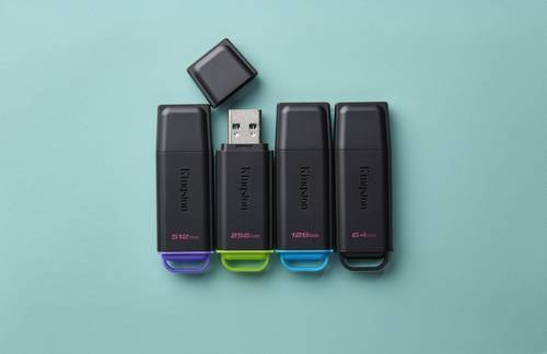Kingston Technology DataTraveler 128GB Portable USB 3.2 Gen 1 Exodia Black/Blue