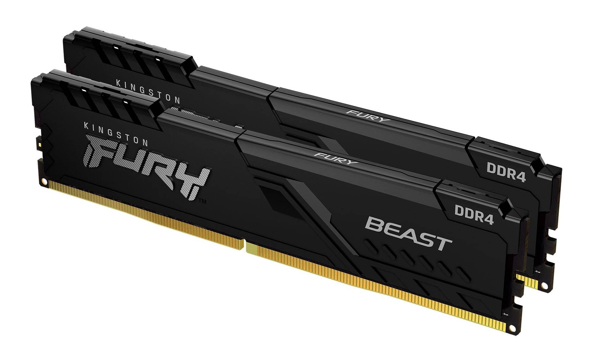 Kingston Technology FURY Beast 16GB 3200MT/s DDR4 CL16 DIMM (Kit van 2) Black