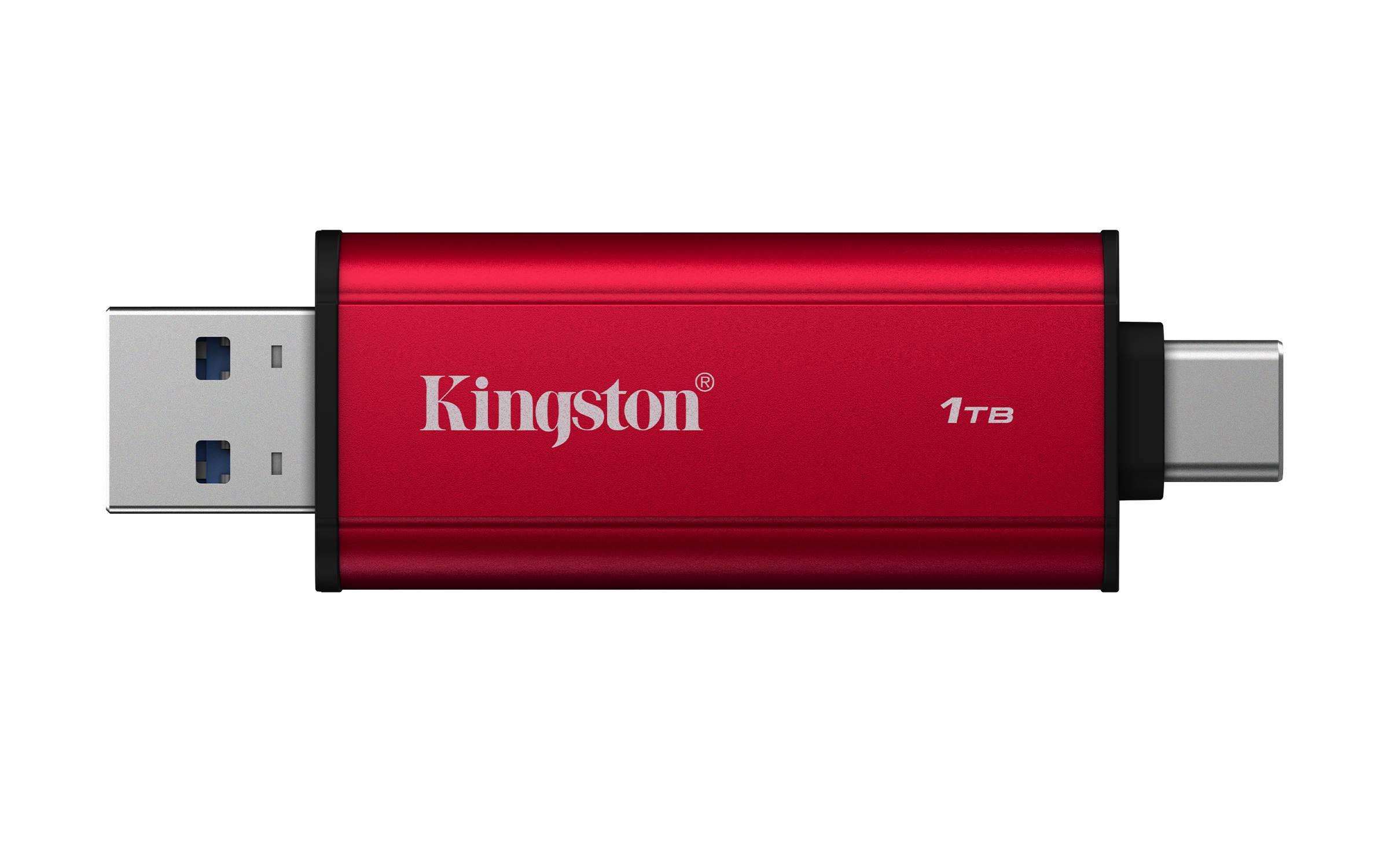 Kingston Technology 1TB Draagbare SSD met Dual USB-A/C, tot 1050MB/s USB 3.2 Gen 2