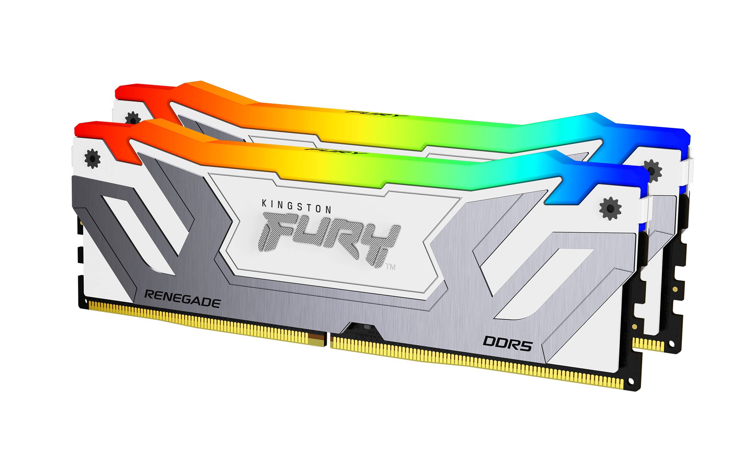 Kingston Technology FURY 24GB 8800MT/s DDR5 CL42 CUDIMM Renegade RGB White