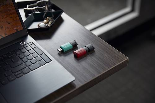 Kingston Technology DataTraveler Exodia M 256 GB, USB 3.2 Gen 1 (zwart + blauwgroen)