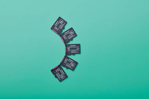 Kingston Technology 256GB microSDXC Canvas Select Plus Gen3 150MB/s A1 kaart + adapter