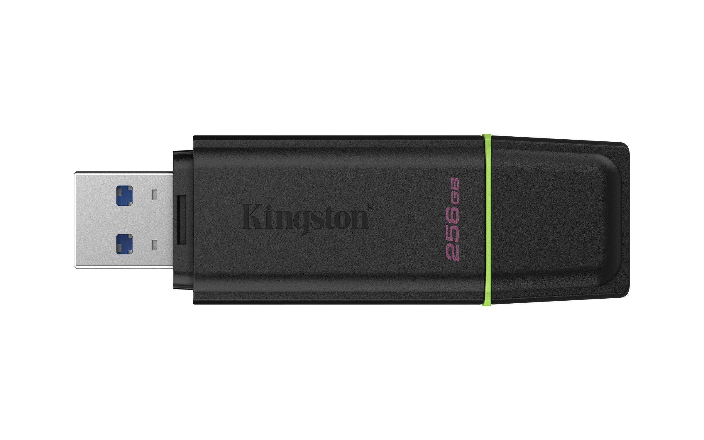 Kingston Technology DataTraveler 256GB Portable USB 3.2 Gen 1 Exodia Black/Green