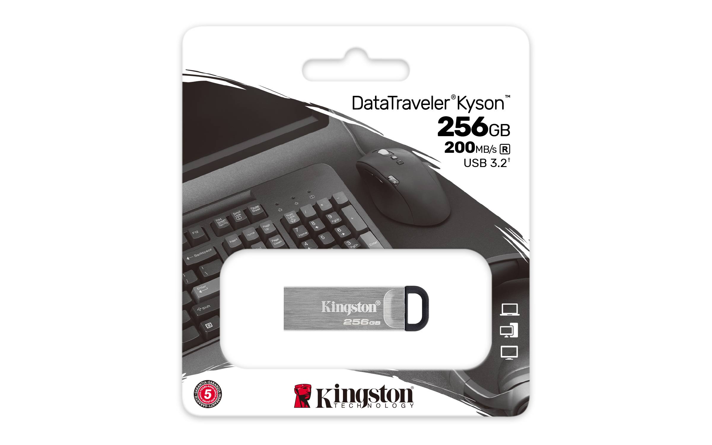 Kingston Technology DataTraveler 256GB Kyson usb-stick