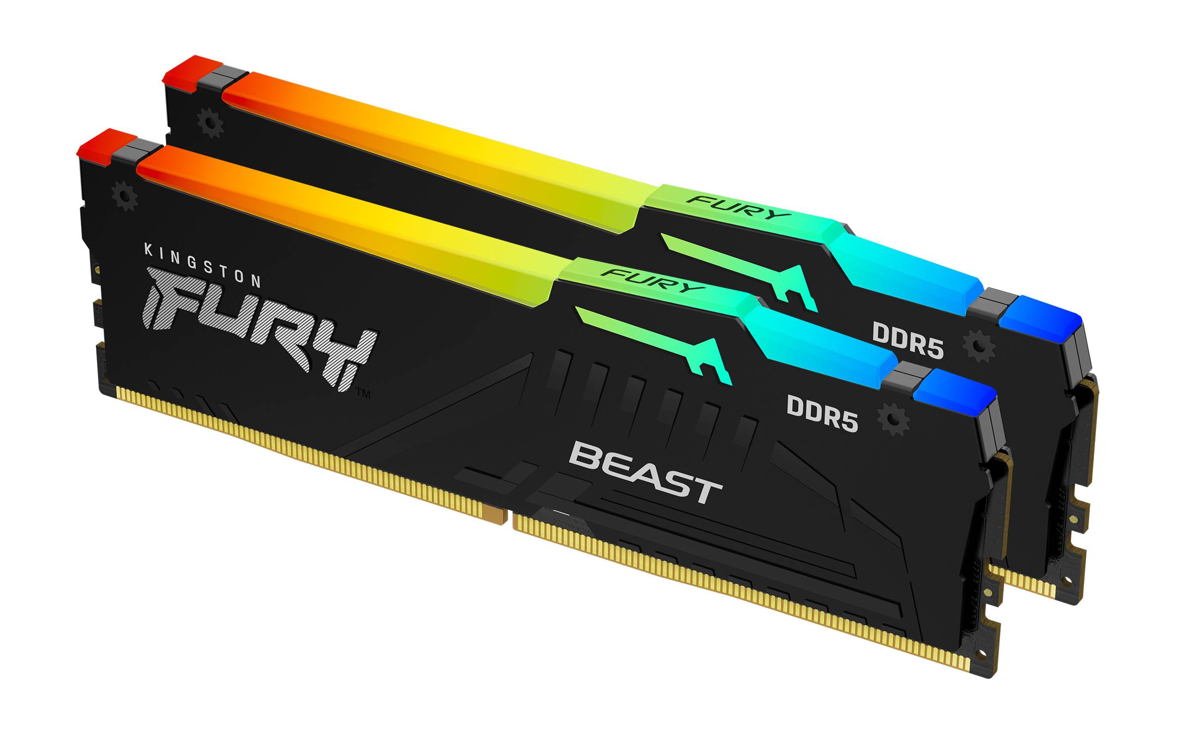 Kingston Technology FURY Beast 32GB 6000MT/s DDR5 CL30 DIMM (Kit of 2) Black EXPO
