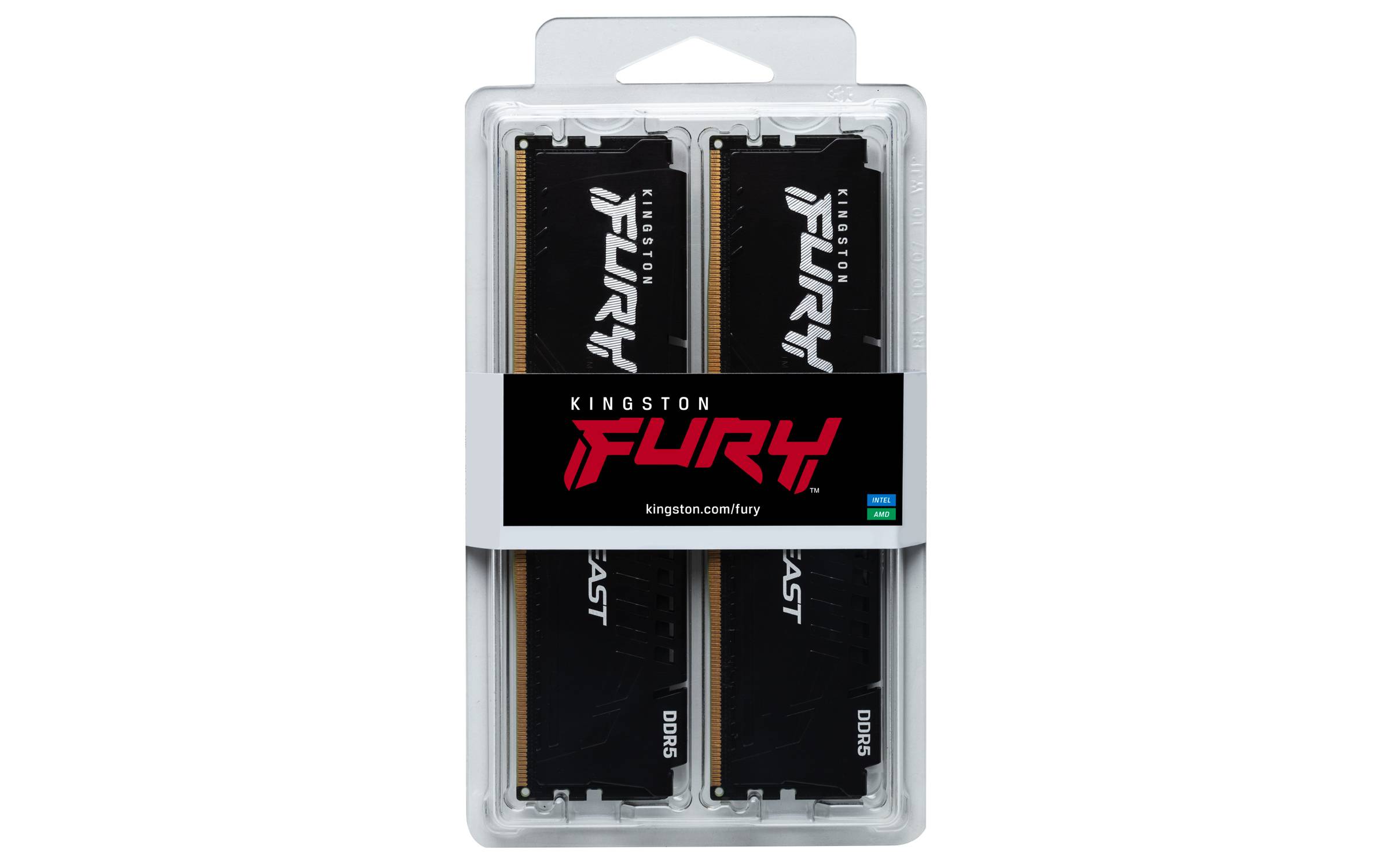 Kingston Technology FURY Beast 32GB 6000MT/s DDR5 CL36 DIMM (set van 2) Black EXPO
