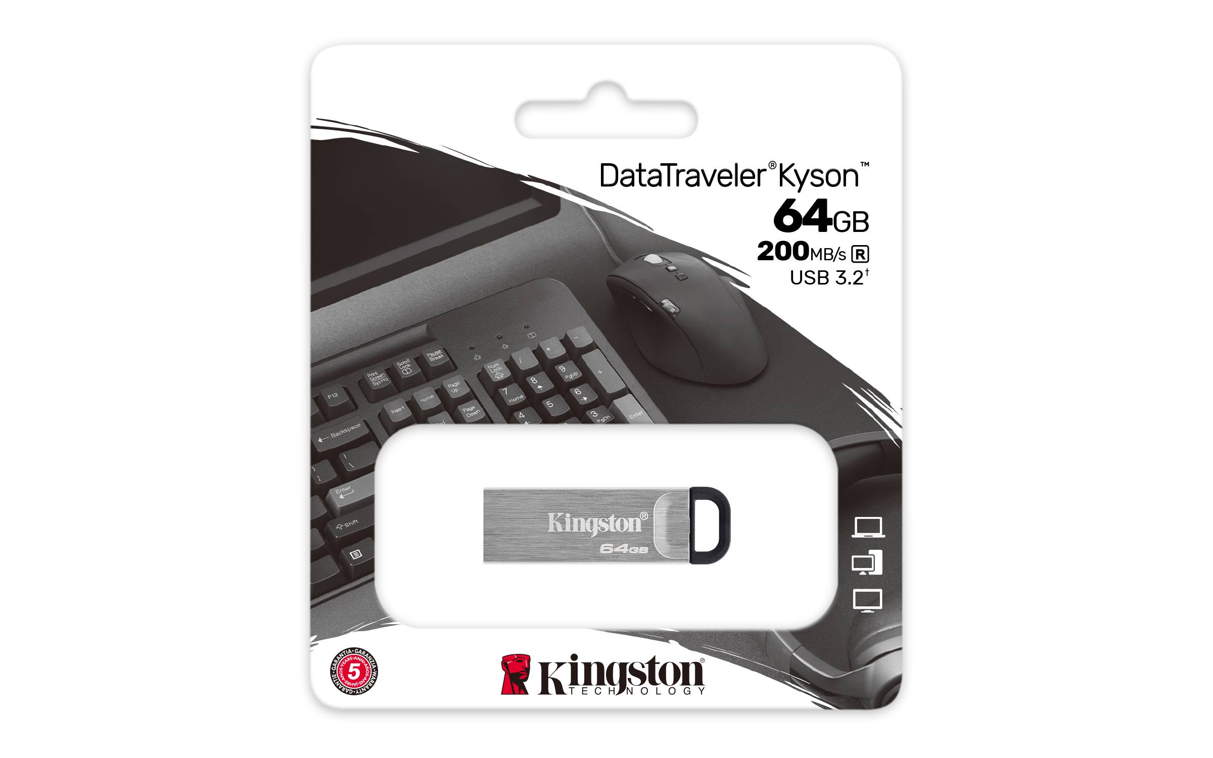 Kingston Technology DataTraveler 64GB Kyson usb-stick