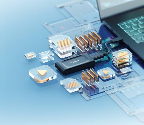 Kingston Technology 1TB XS1000 External USB 3.2 Gen 2 Draagbare Solid State Drive