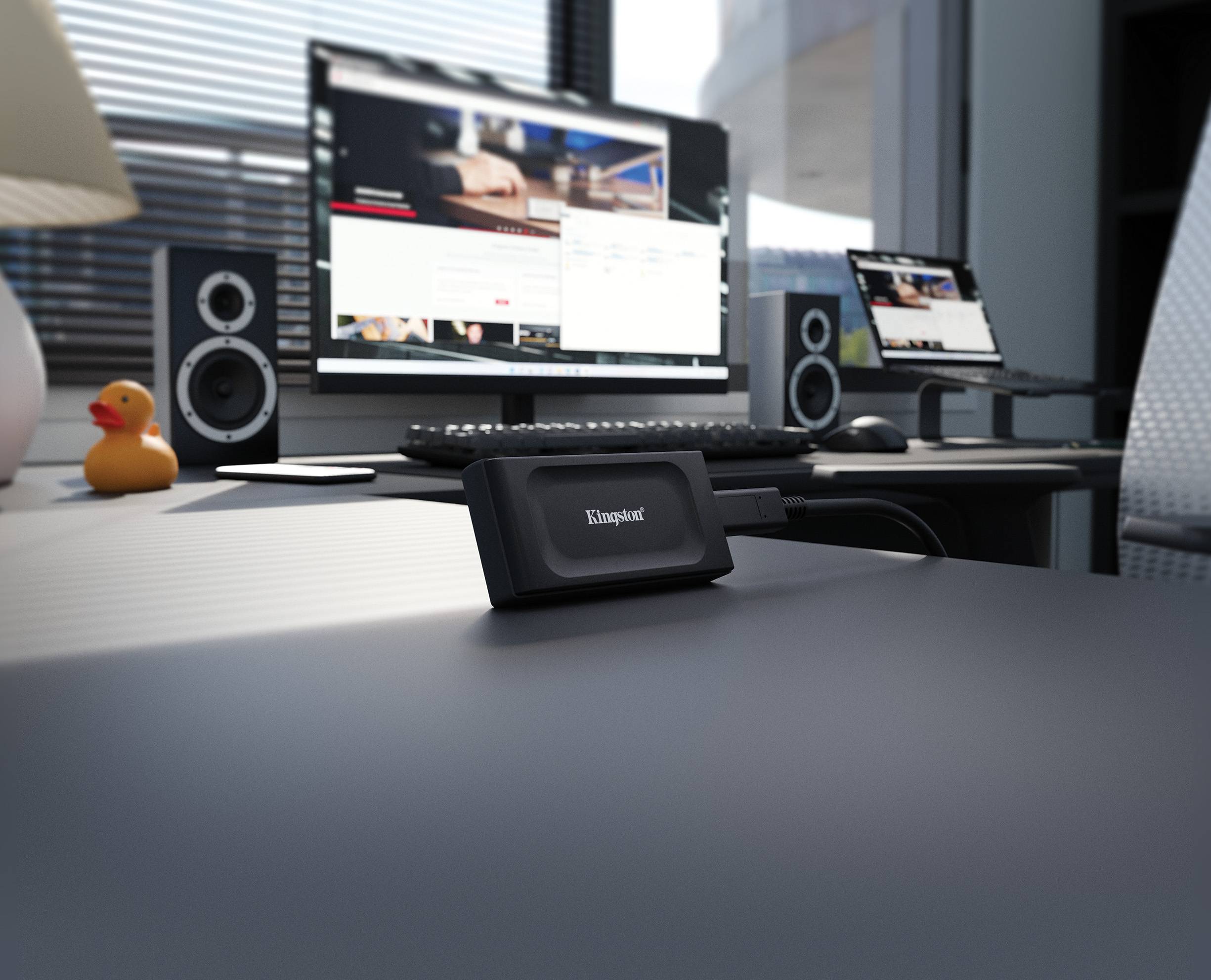 Kingston Technology 2TB XS1000 External USB 3.2 Gen 2 Draagbare Solid State Drive
