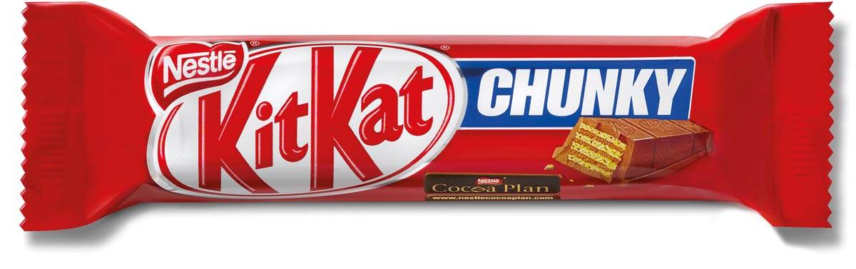 KitKat Chunky chocoladereep, 40 g, doos van 24 stuks