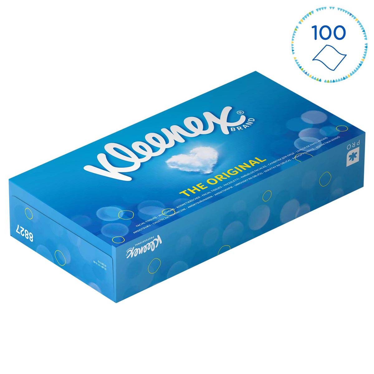 Kleenex papieren zakdoeken, 2-laags, 100 vellen
