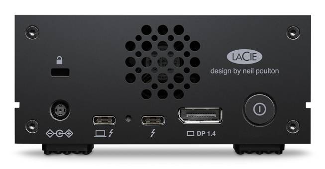 LaCie 1big Dock externe harde schijf 18 TB 7200 RPM USB Type-A / USB Type-C Zwart