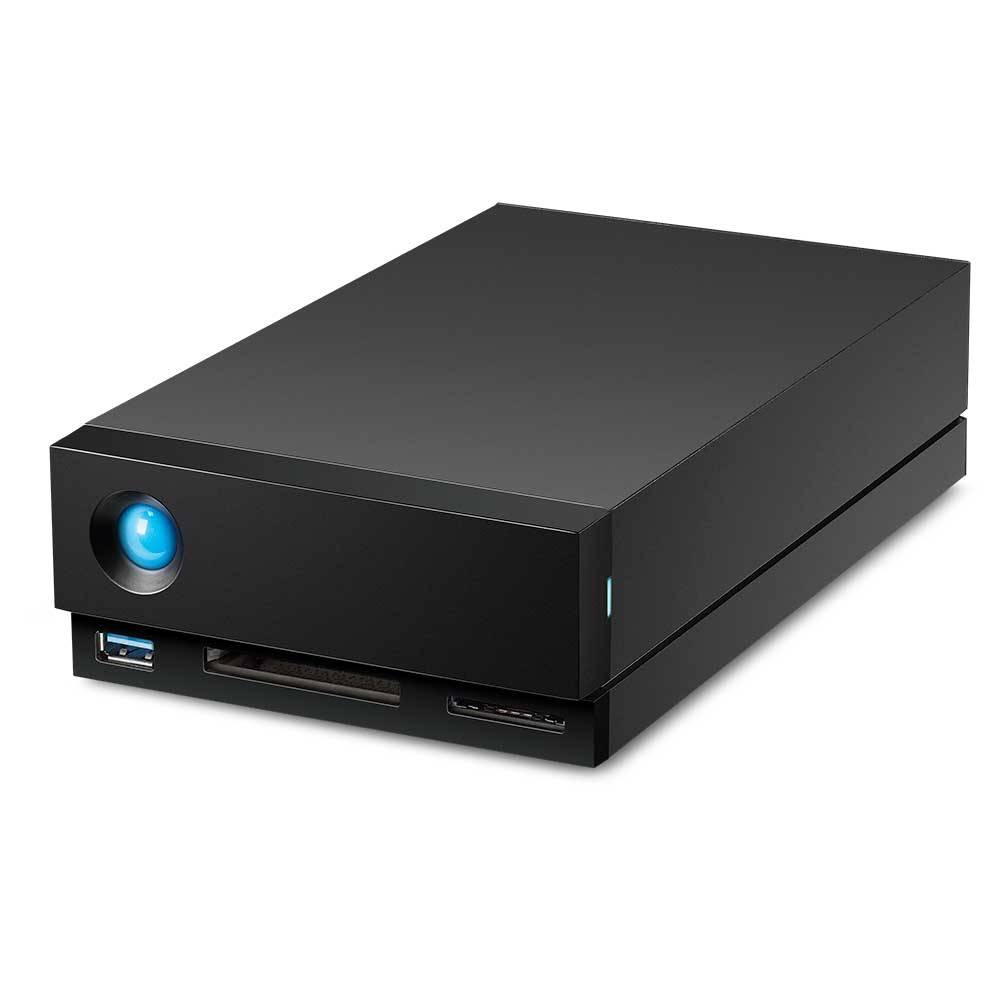 LaCie 1big Dock externe harde schijf 8 TB 7200 RPM 3.5" USB Type-A 3.2 Gen 1 (3.1 Gen 1) Zwart