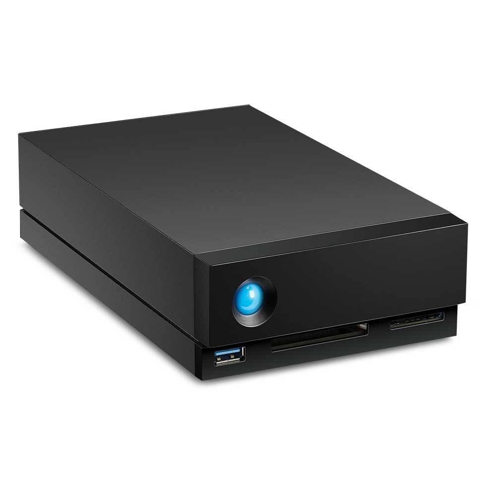 LaCie 1big Dock externe harde schijf 8 TB 7200 RPM 3.5" USB Type-A 3.2 Gen 1 (3.1 Gen 1) Zwart