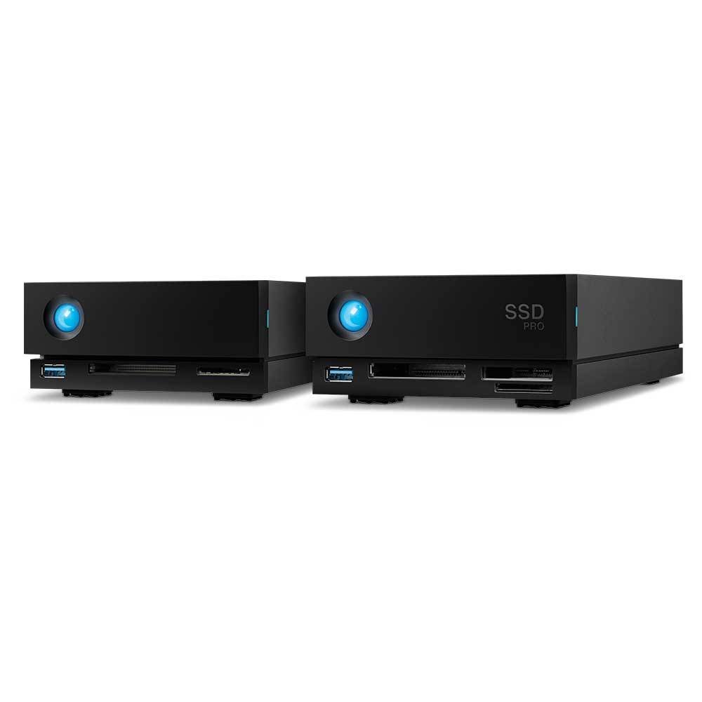 LaCie 1big Dock externe harde schijf 8 TB 7200 RPM 3.5" USB Type-A 3.2 Gen 1 (3.1 Gen 1) Zwart