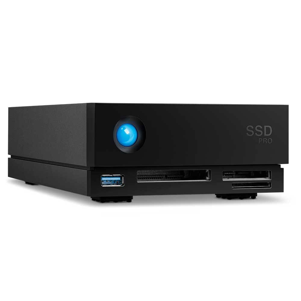LaCie 1big Dock Pro Thunderbolt technologie 4 TB USB Type-A 3.2 Gen 1 (3.1 Gen 1) Zwart