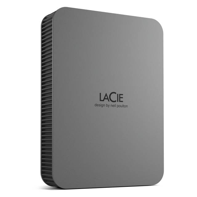 LaCie STLR5000400 externe harde schijf 5 TB USB Type-C 3.2 Gen 1 (3.1 Gen 1) Grijs