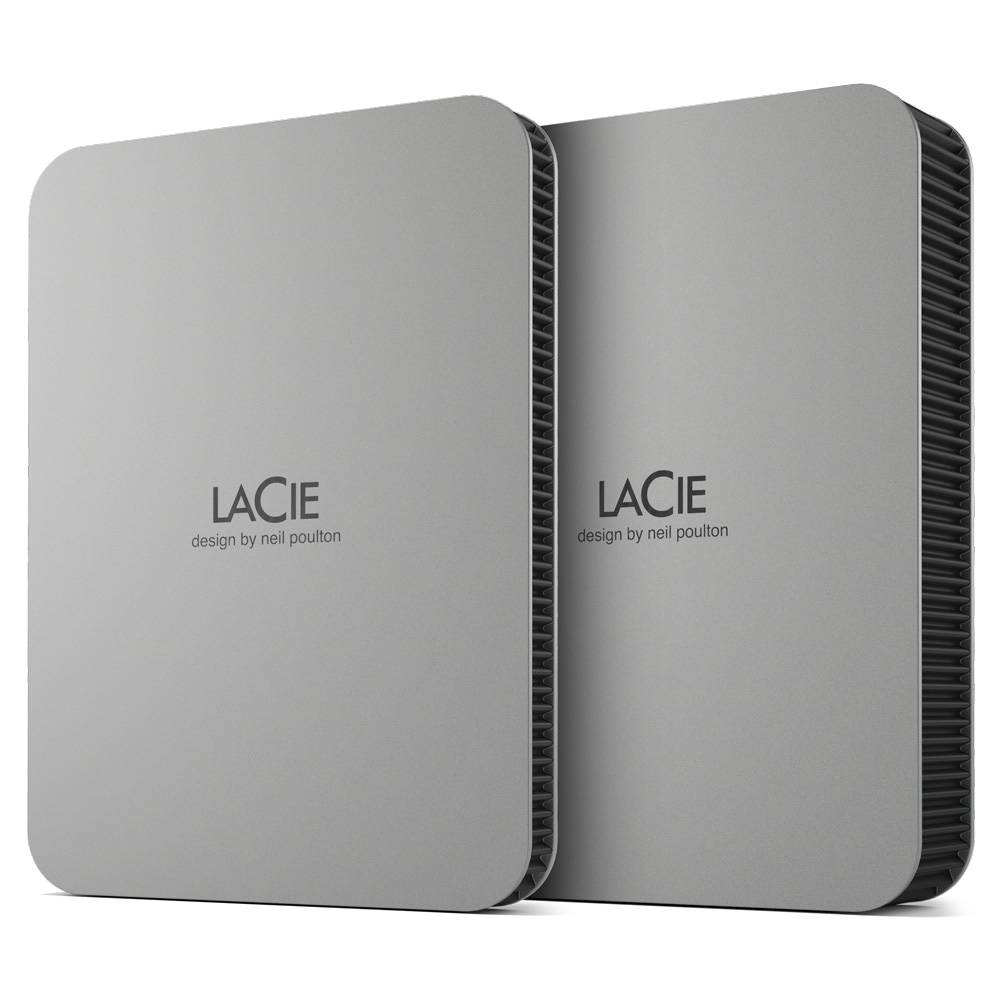 LaCie Mobile Drive (2022) externe harde schijf 2 TB 2.5" USB Type-C 3.2 Gen 1 (3.1 Gen 1) Zilver