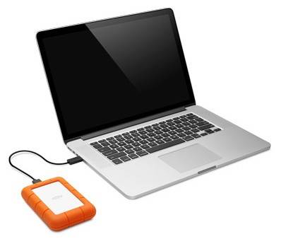 LaCie Rugged Mini externe harde schijf 4 TB 5400 RPM Micro-USB B 3.2 Gen 1 (3.1 Gen 1) Oranje