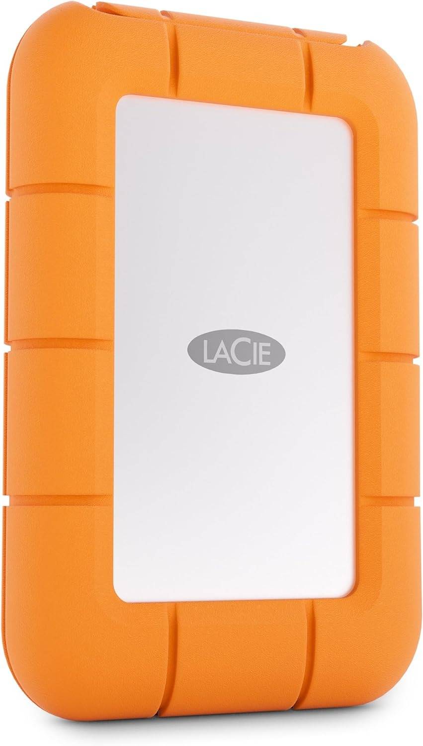 LaCie STMF4000400 externe solide-state drive 4 TB USB Type-C USB 3.2 Gen 2x2 Grijs, Oranje