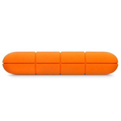LaCie Rugged Mini externe harde schijf 2 TB 5400 RPM Micro-USB B 3.2 Gen 1 (3.1 Gen 1) Oranje, Zilver