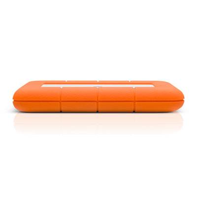 LaCie Rugged Mini externe harde schijf 2 TB 5400 RPM Micro-USB B 3.2 Gen 1 (3.1 Gen 1) Oranje, Zilver