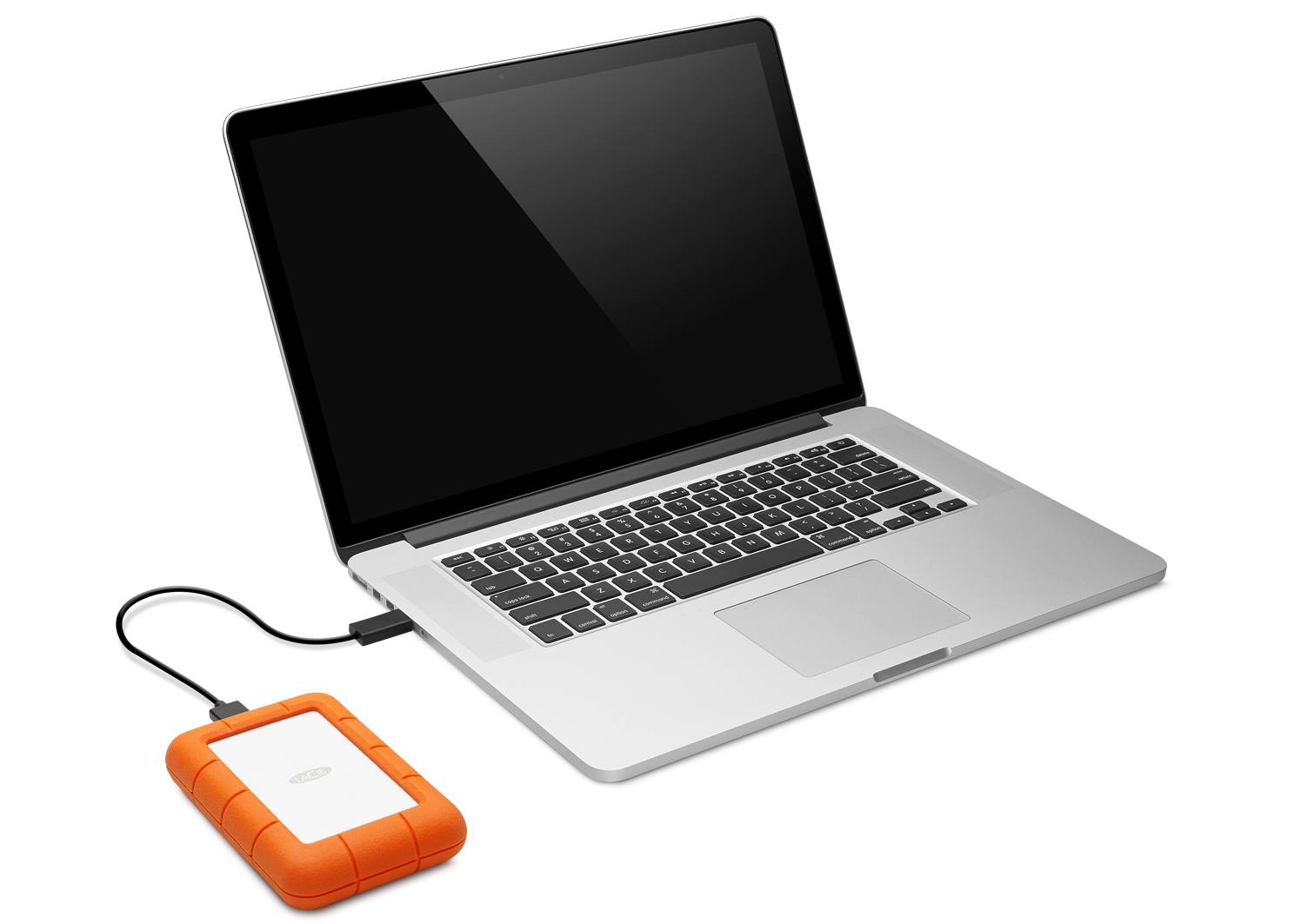 LaCie Rugged 2 TB USB Type-C 3.2 Gen 2 (3.1 Gen 2) Oranje