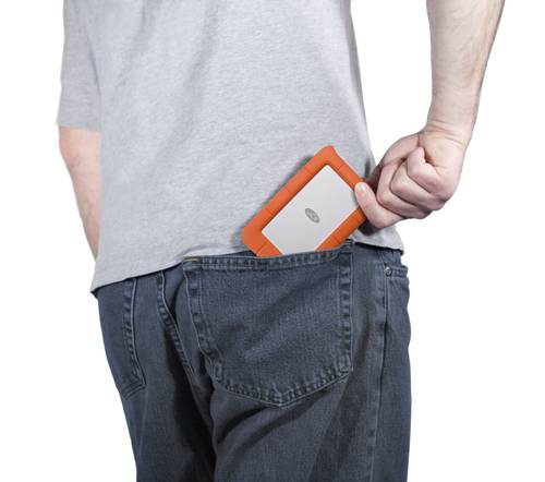 LaCie Rugged 2 TB USB Type-C 3.2 Gen 2 (3.1 Gen 2) Oranje