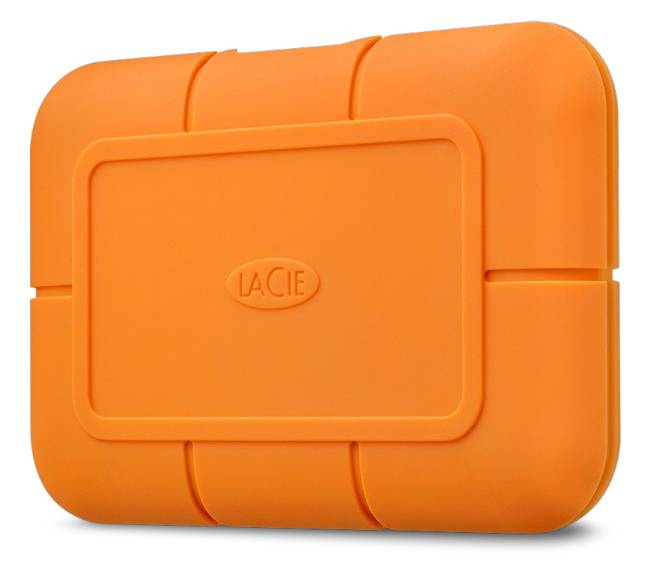 LaCie Rugged 4 TB USB Type-C 3.2 Gen 2 (3.1 Gen 2) Oranje