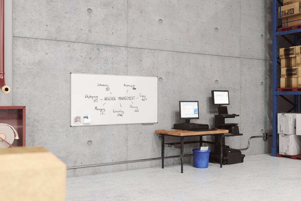 Legamaster magnetisch whiteboard Unite, ft 90 x 120 cm