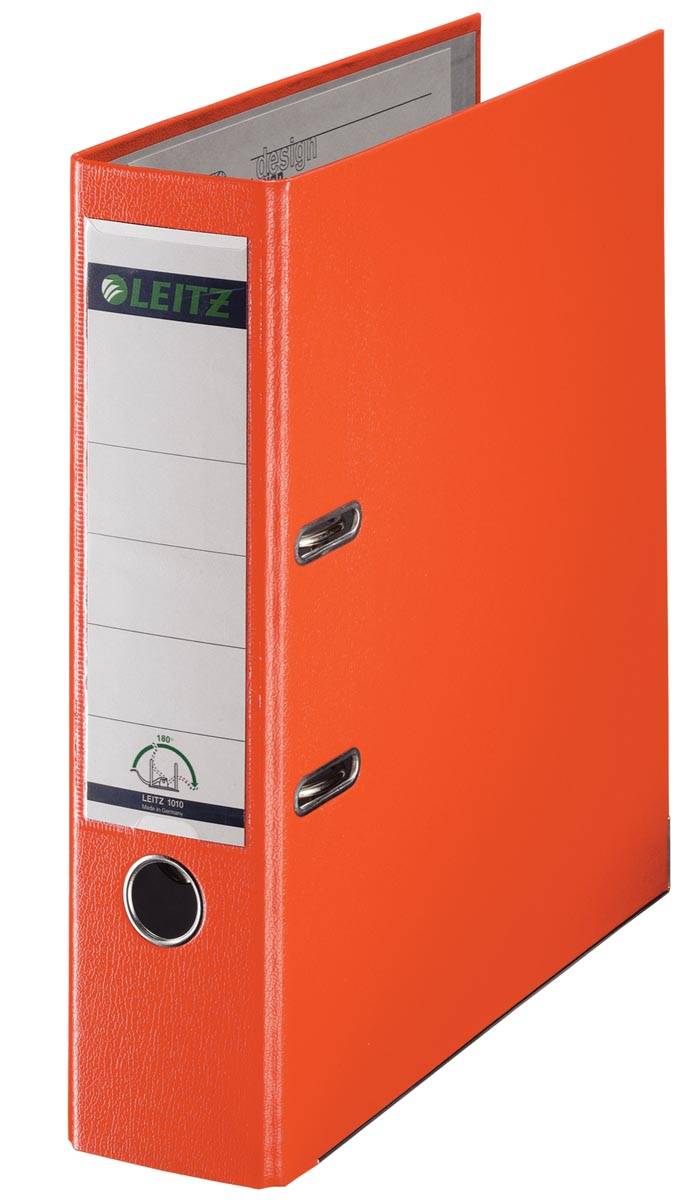 Leitz 180° ordner, A4, uit PP, rug van 8 cm, oranje