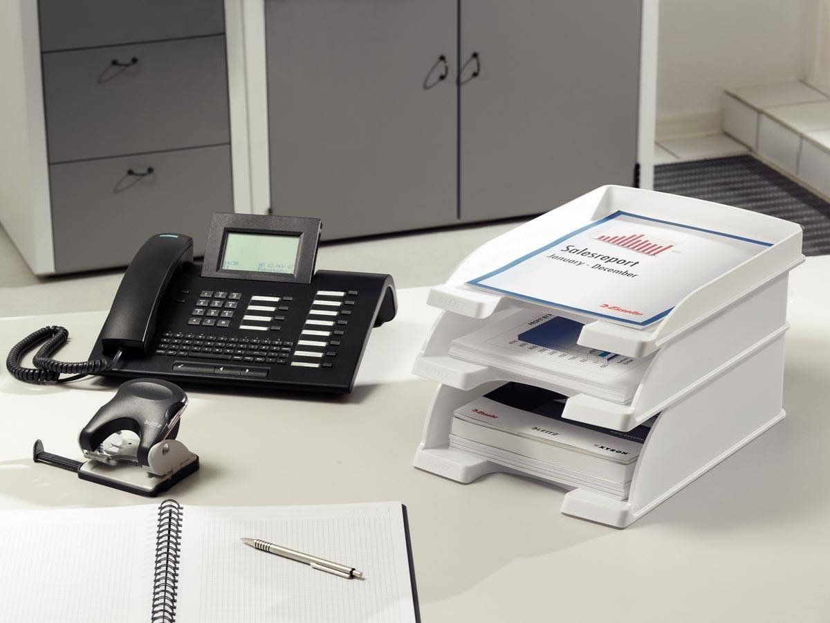 Leitz brievenbakje Plus 5227 Standaard wit