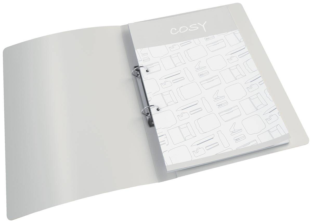 Leitz Cosy ringmap, uit PP, ft A4, blauw