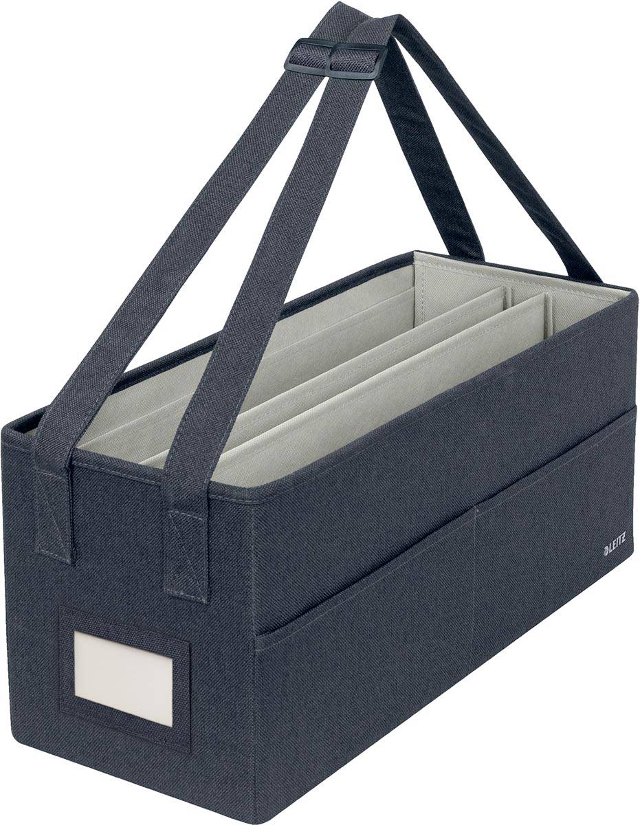 Leitz draagbare bureau organizer Hot Desking, met draagriemen, grijs
