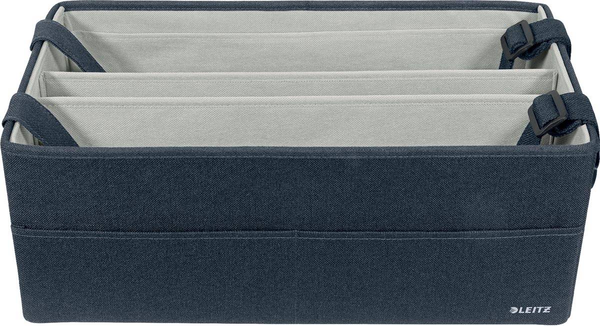 Leitz draagbare bureau organizer Hot Desking, met draagriemen, grijs