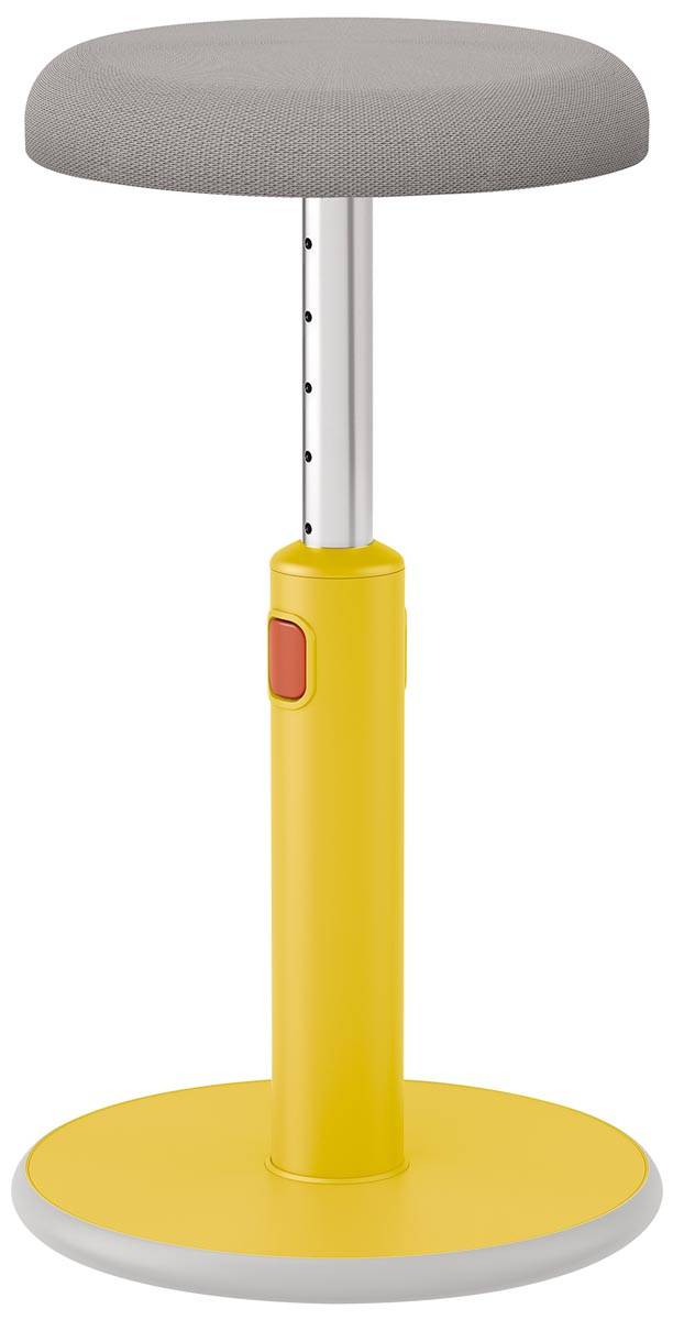 Leitz Ergo Cosy actieve Zit/Sta kruk, geel