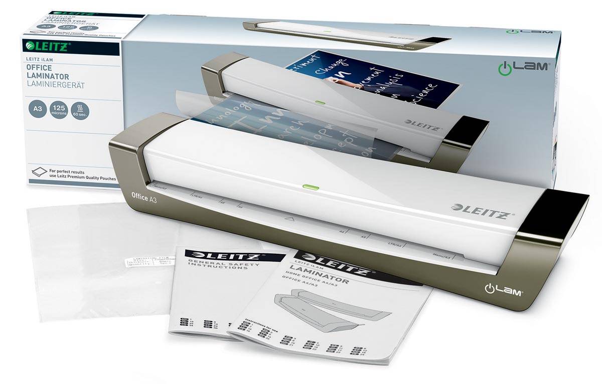 Leitz iLAM Office lamineermachine voor ft A3
