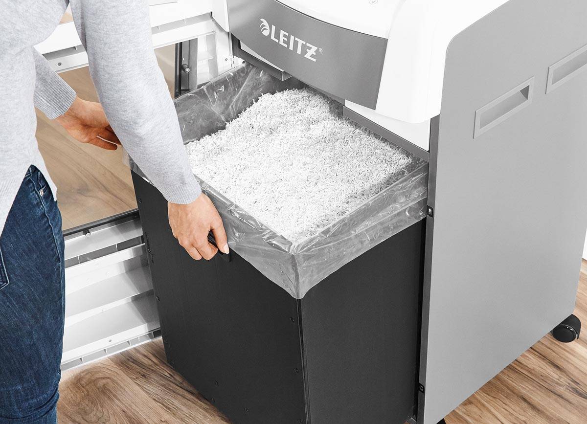 Leitz IQ plastic opvangzakken voor Office Pro 600, pak van 20 stuks