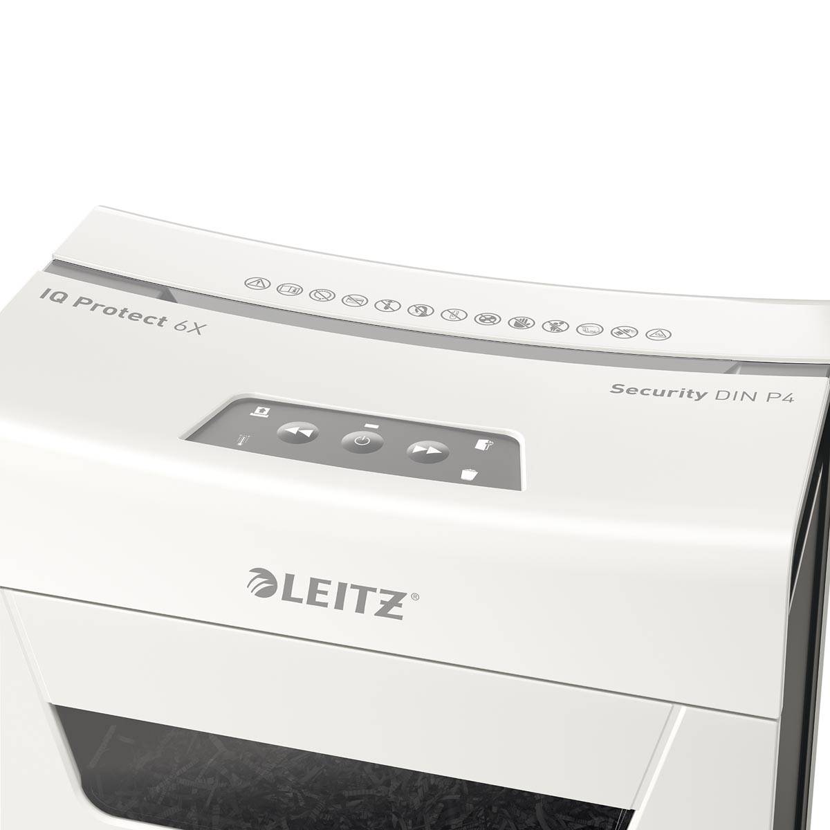Leitz IQ Protect Premium papiervernietiger 6X