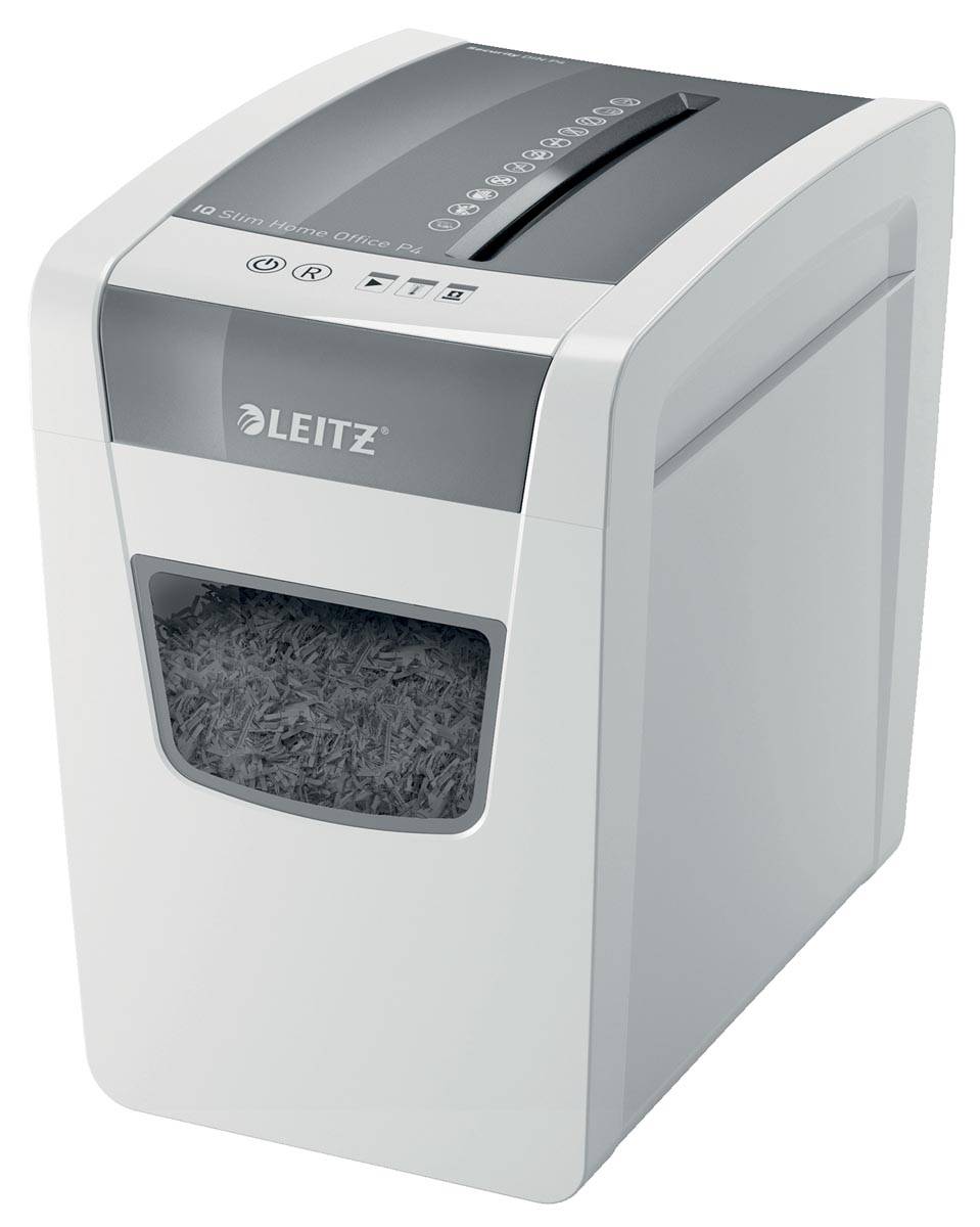 Leitz IQ Slim Home Office Papiervernietiger P4