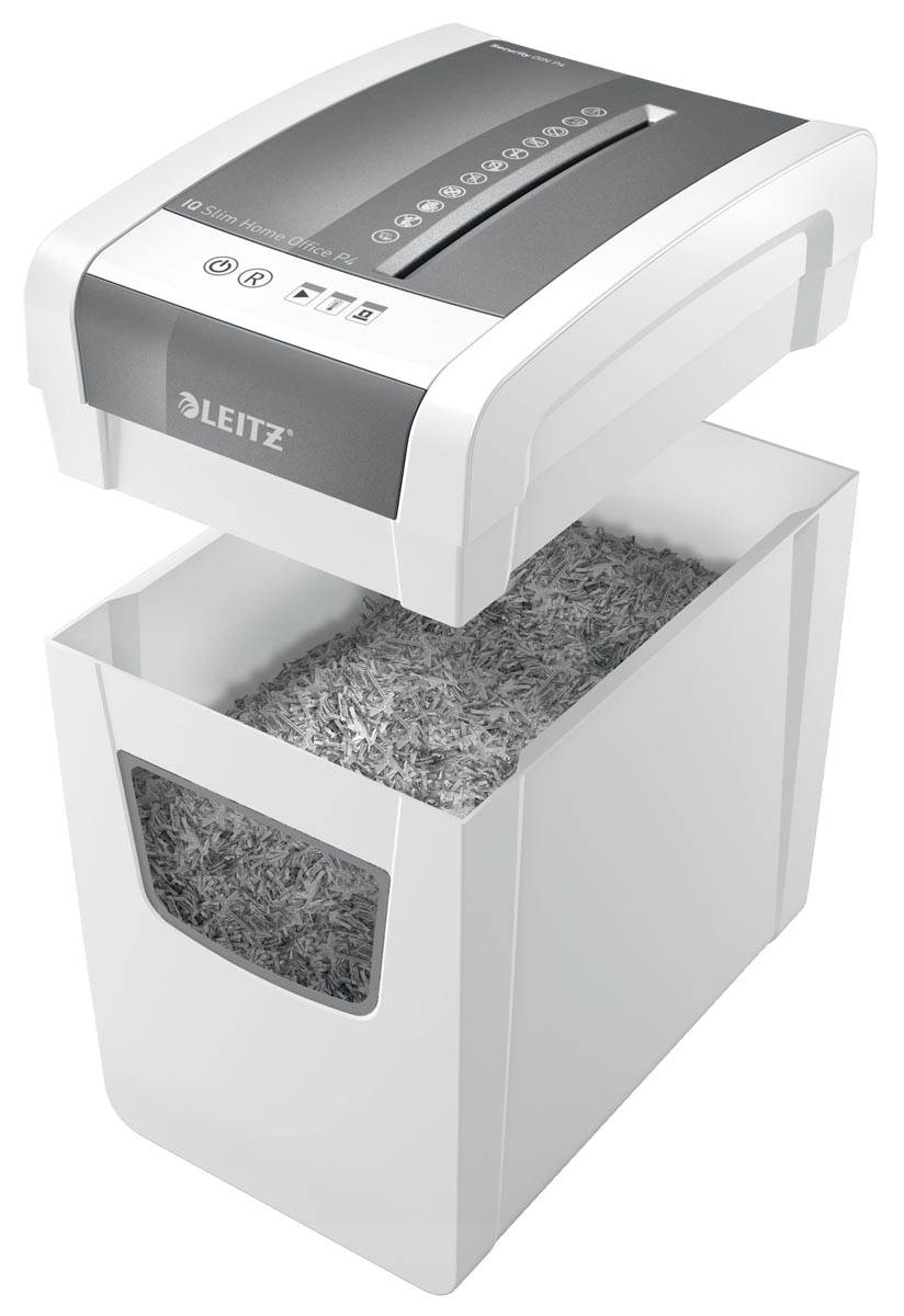 Leitz IQ Slim Home Office Papiervernietiger P4