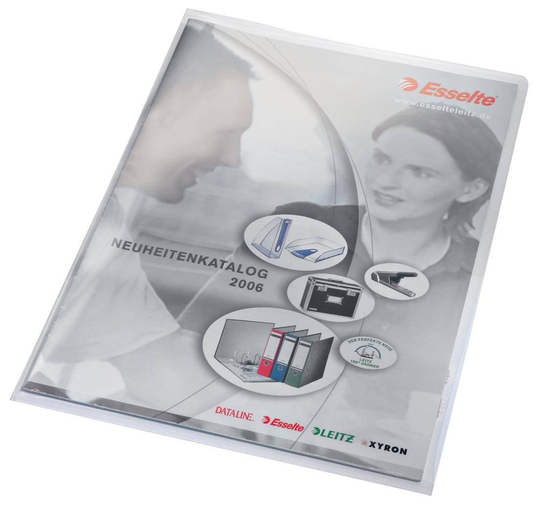 Leitz L-map ft A4, uit harde PVC, pak van 100 stuks