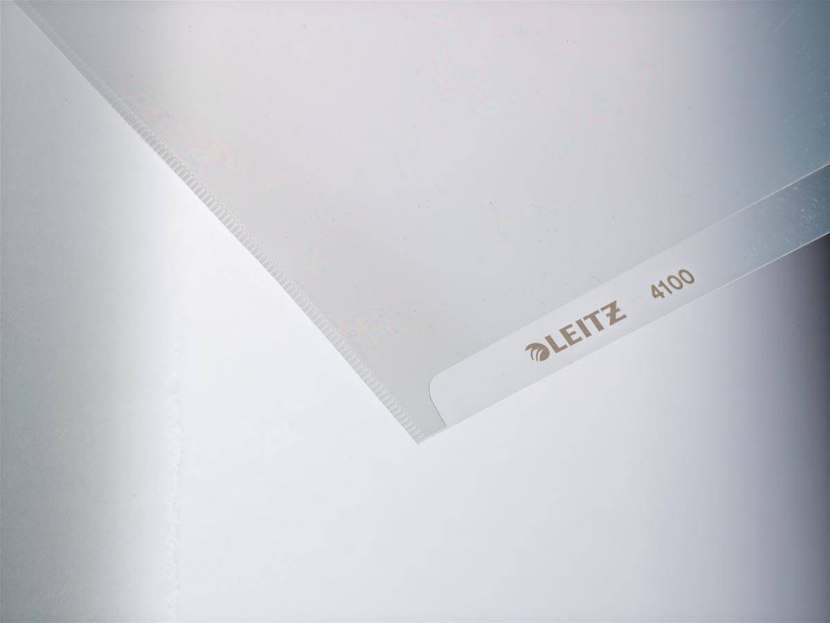Leitz L-map ft A4, uit harde PVC, pak van 100 stuks