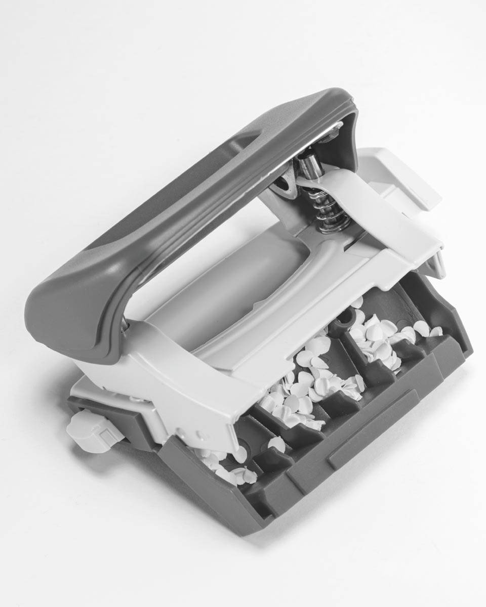 Leitz NeXXt Recycle Mini perforator, 10 blad, blauw